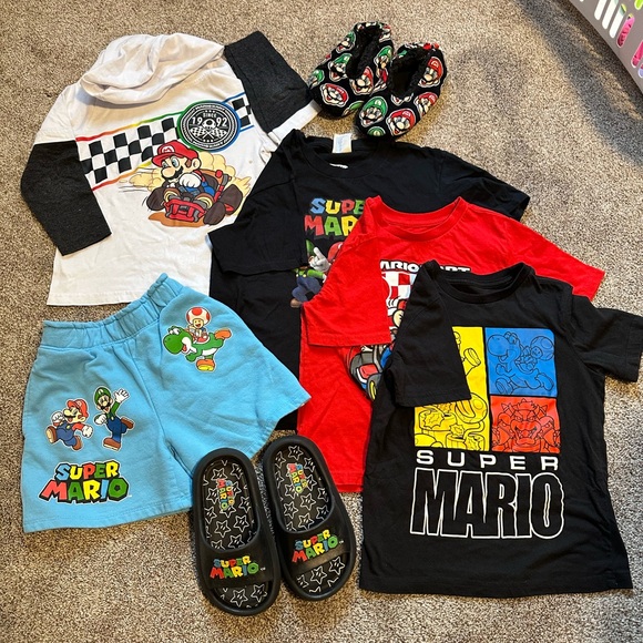 Toddler Boys Super Mario Bros Bundle Lot - Picture 10 of 10